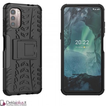 Smūgiams atsparus dėklas - juodas (Nokia G11/G21) Smūgiams atsparus dėklas - juodas (Nokia G11/G21)